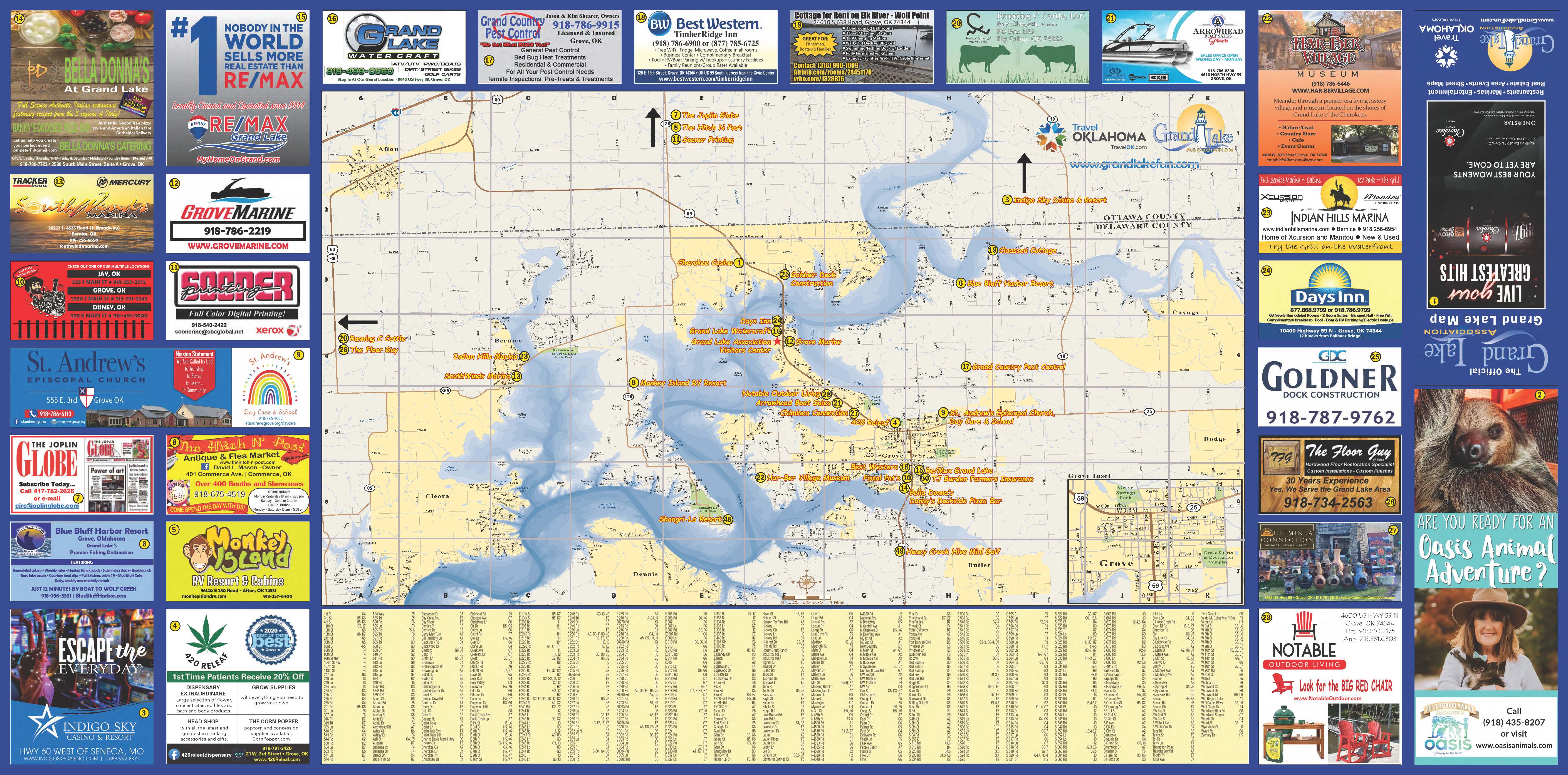 Map grand lake association